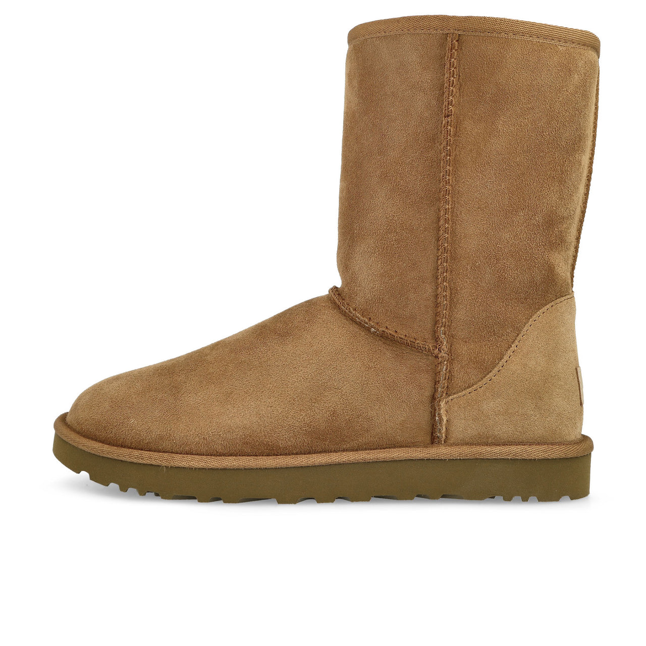 UGG W Classic Short II Chestnut Boots 1016223-CHE Detail View 1 | GATE
