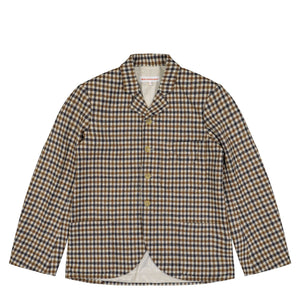 Walter Van Beirendonck Boxy Blazer CC15 Brown Jackets 1018 Detail View 1 | GATE