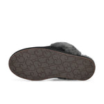 UGG W Scuffette II Black / Grey Slides 1106872-BCGR Detail View 6 | GATE
