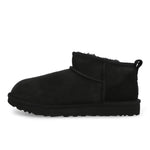 UGG  W Classic Ultra Mini Black Boots 1116109-BLK Detail View 1 | GATE
