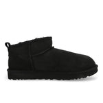 UGG  W Classic Ultra Mini Black Boots 1116109-BLK Detail View 2 | GATE
