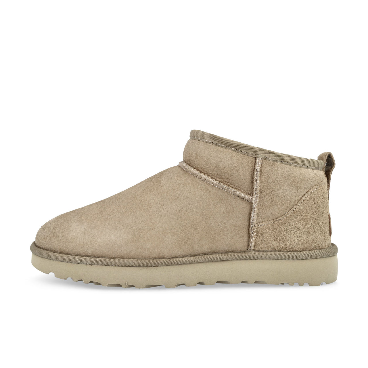 UGG W Classic Ultra Mini Sand Boots 1116109-SAN / Sand Detail View 1 | GATE
