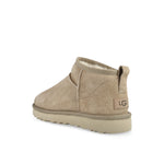 UGG W Classic Ultra Mini Sand Boots 1116109-SAN / Sand Detail View 3 | GATE
