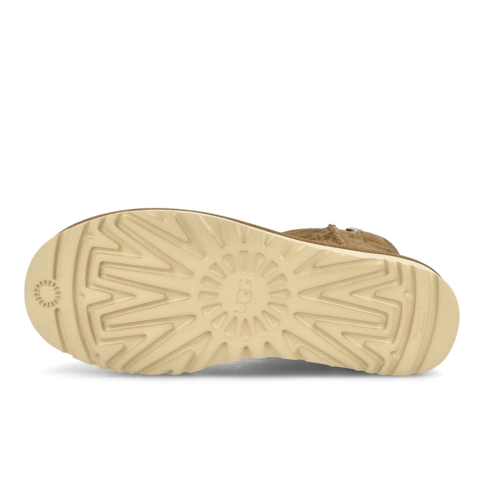 Children Of The Discordance x UGG  Classic Short Chestnut Boots 1136610-CHE Detail View 6 | GATE
