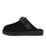 UGG M Goldencoast Clog II Black Slides 1166915-BLK / Blac Detail View 1 | GATE
