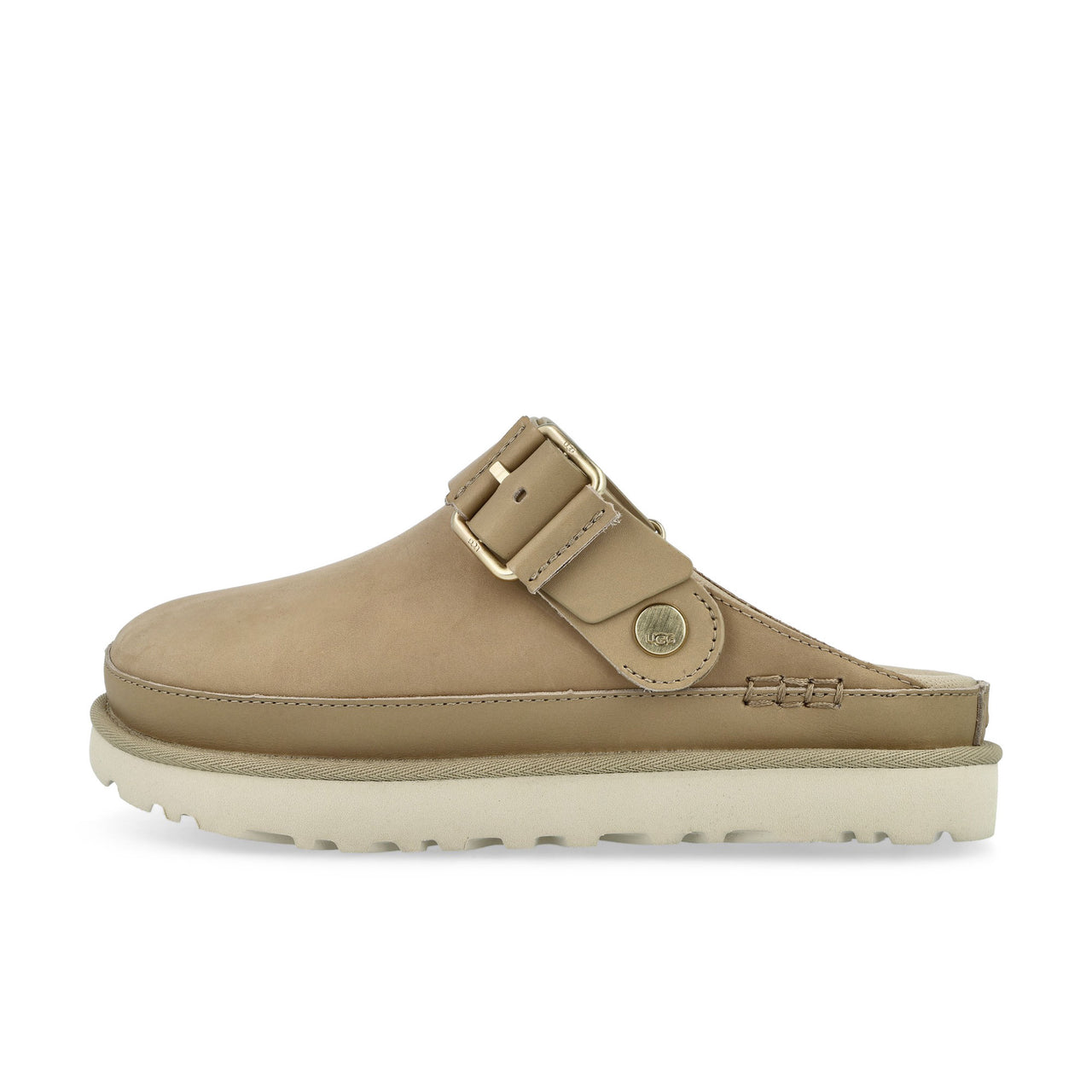 UGG W Goldenstar Villa Clog Mustard Slides 1169590-MDSD Detail View 1 | GATE
