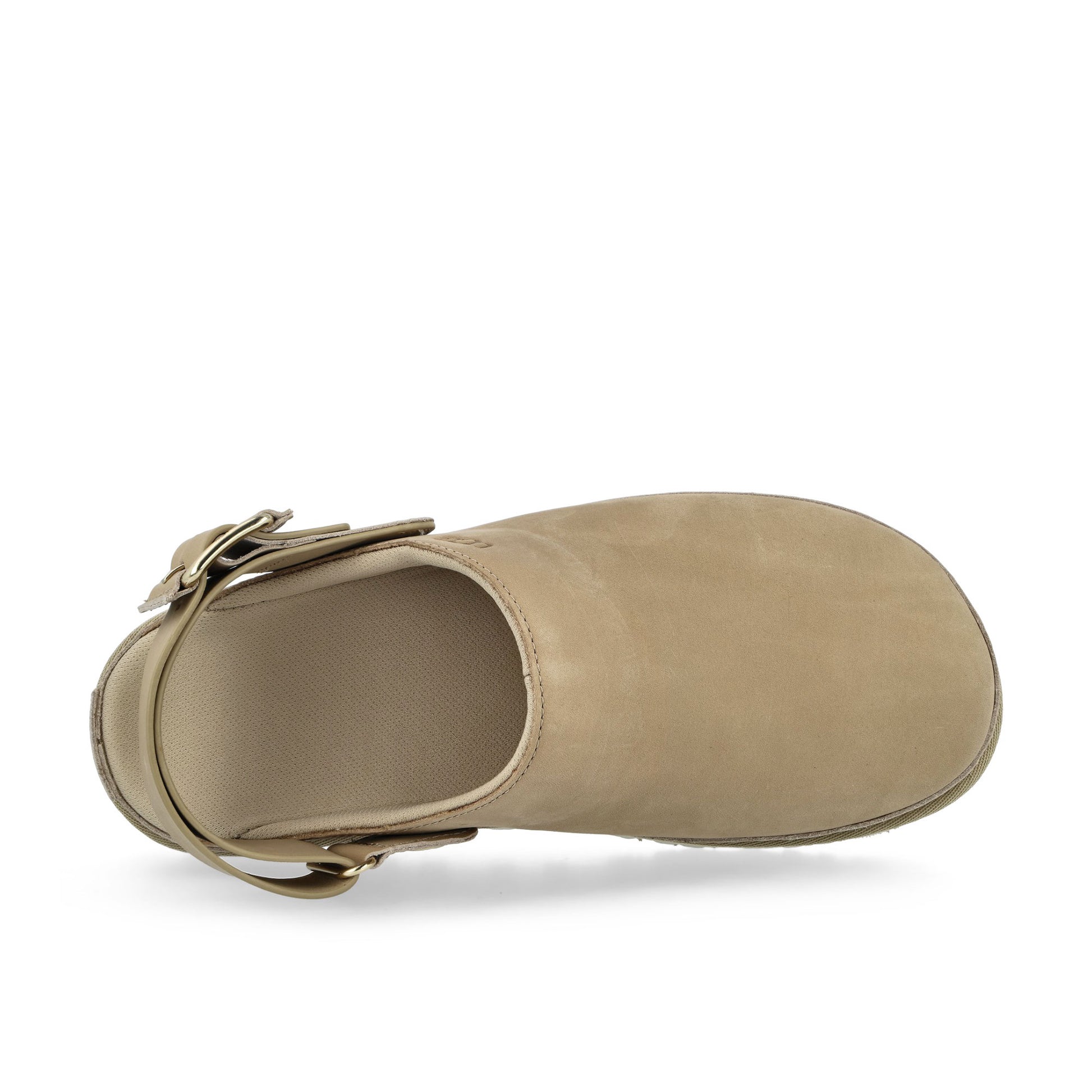 UGG W Goldenstar Villa Clog Mustard Slides 1169590-MDSD Detail View 5 | GATE
