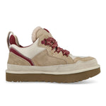 UGG M Lowmel Driftwood / Biking Red Boots 1170750-DWD Detail View 2 | GATE