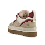 UGG M Lowmel Driftwood / Biking Red Boots 1170750-DWD Detail View 3 | GATE