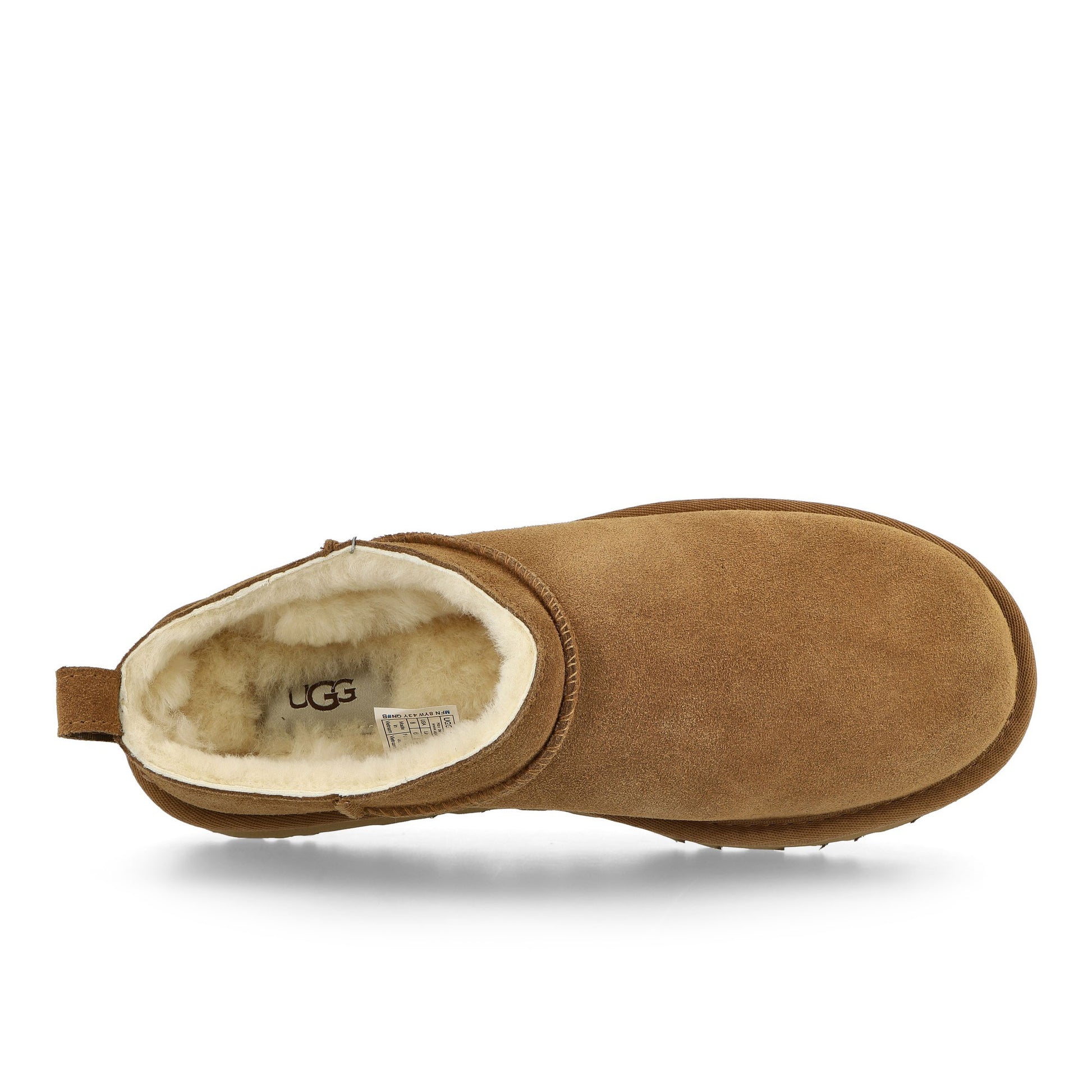 UGG W Classic Micro Chestnut Boots 1173891-CHE Detail View 5 | GATE
