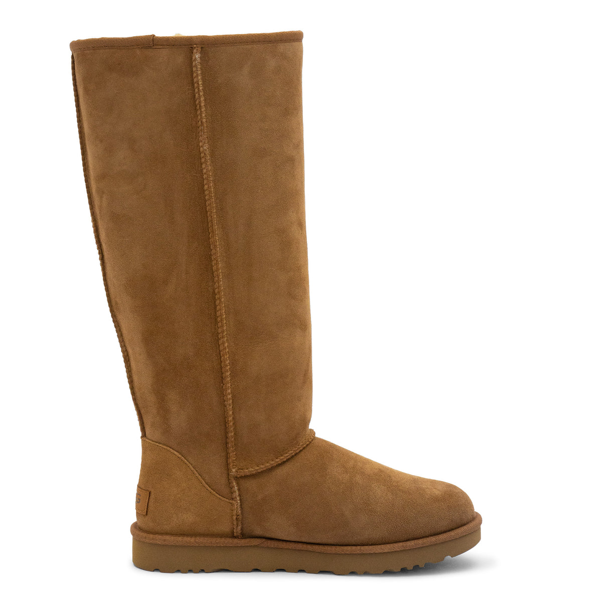 UGG W Classic Ultra Tall Chestnut boots 1182132-CHE Detail View 2 | GATE
