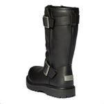 Willy Chavarria x UGG Biker Black Boots 1186775-BLK Detail View 3 | GATE