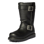 Willy Chavarria x UGG Biker Black Boots 1186775-BLK Detail View 4 | GATE