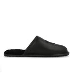 Willy Chavarria x UGG Hotel Slipper Black Slides 1186777-BLK Detail View 2 | GATE