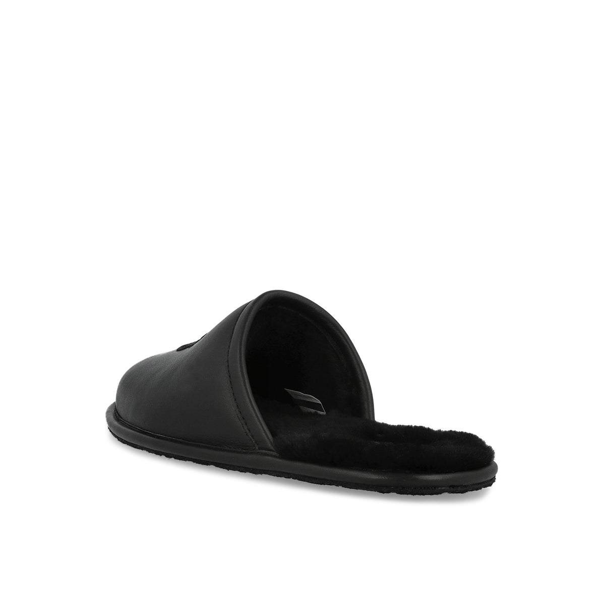 Willy Chavarria x UGG Hotel Slipper Black Slides 1186777-BLK Detail View 3 | GATE