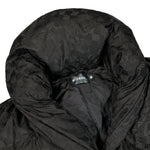 MISBHV Black Moscow Monogram Puffer Jacket Black Jackets 121W402 Detail View 3 | GATE
