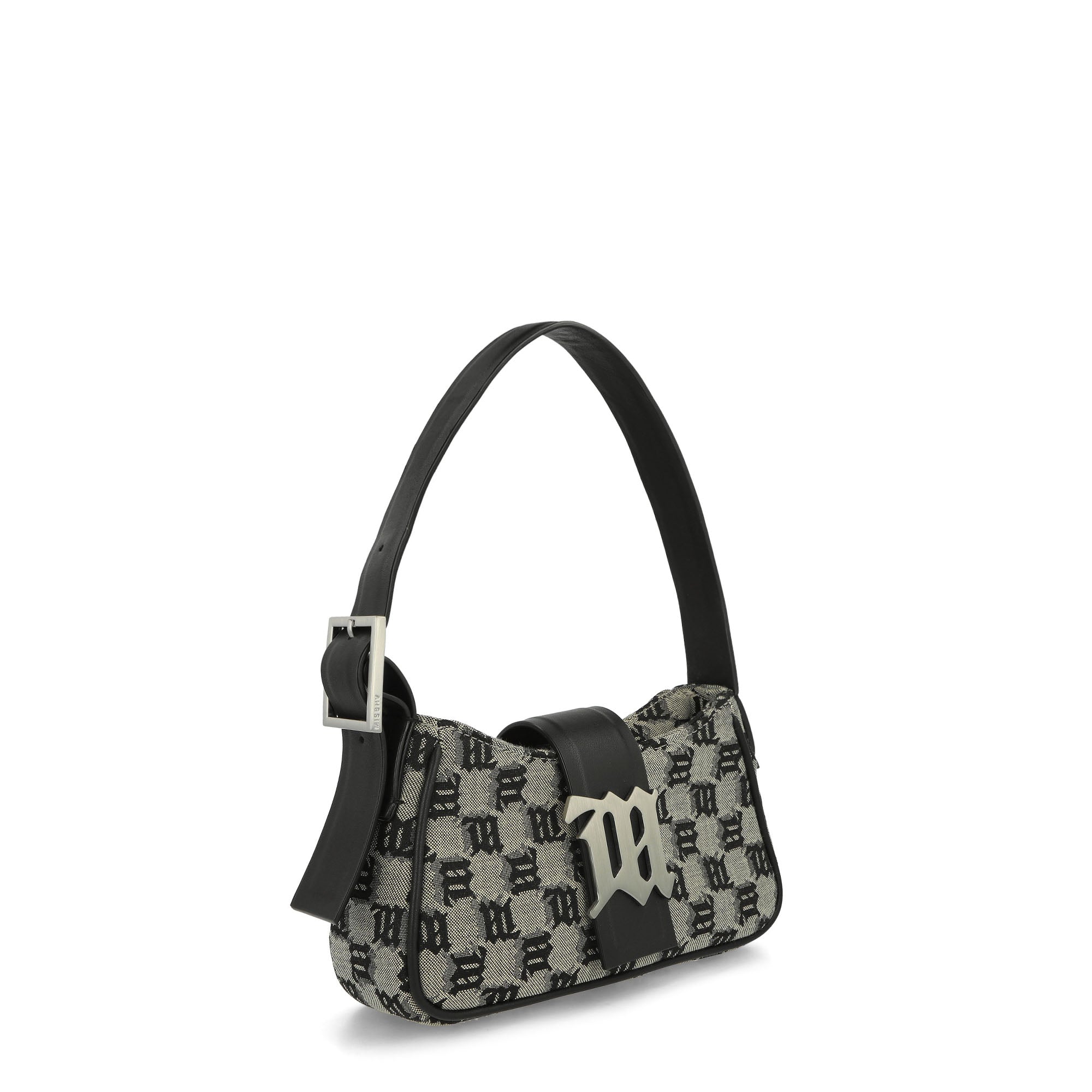 Jacquard Monogram Shoulder Bag Mini