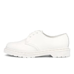Dr. Martens 1461 Mono White Lace Ups 14346100 Detail View 1 | GATE
