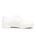 Dr. Martens 1461 Mono White Lace Ups 14346100 Detail View 2 | GATE
