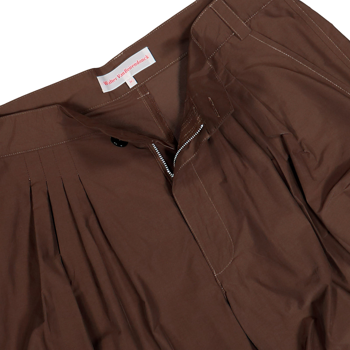 Walter Van Beirendonck Cargo 3000 Brown Pants 2006 Detail View 4 | GATE