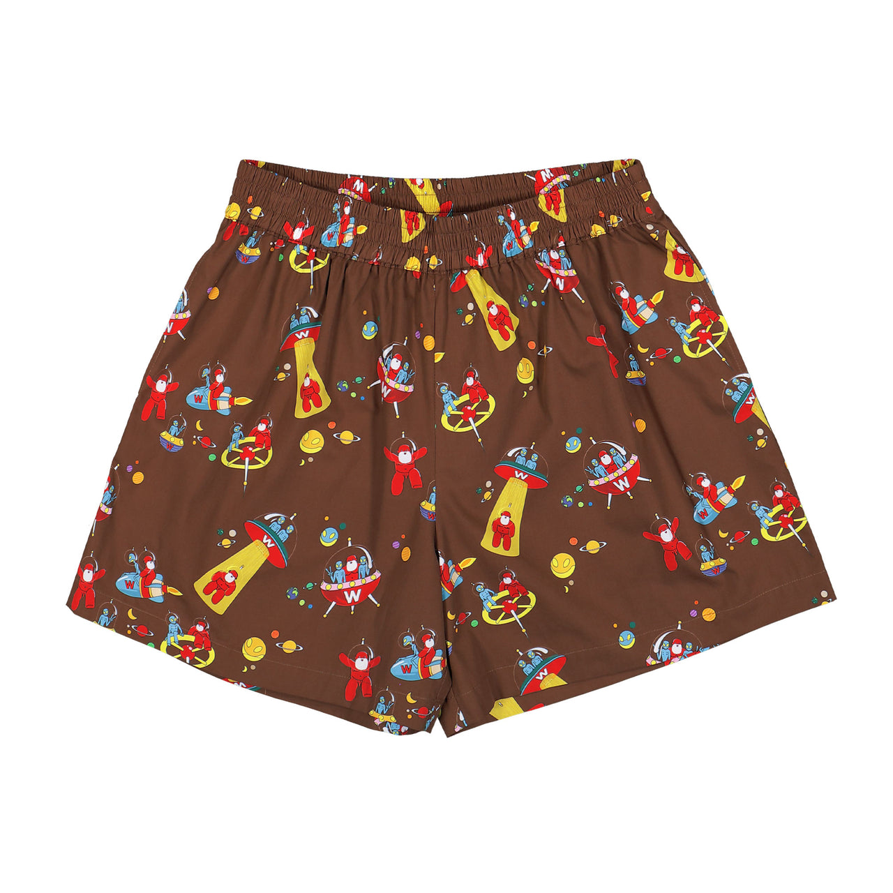Walter Van Beirendonck Basic Shorts Friar Brown Shorts 2010 / CC23 Detail View 1 | GATE
