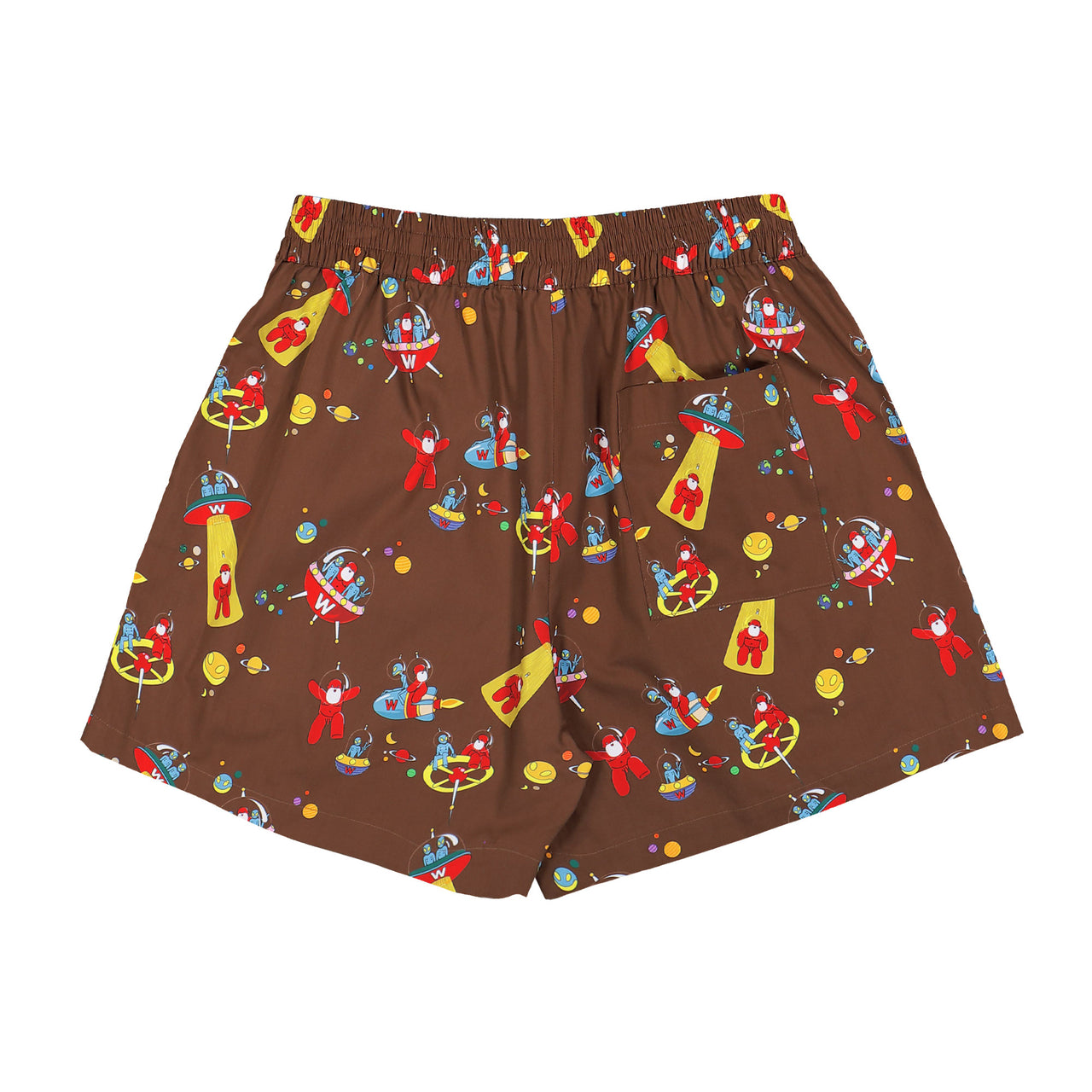 Walter Van Beirendonck Basic Shorts Friar Brown Shorts 2010 / CC23 Detail View 1 | GATE