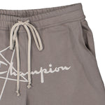 Rick Owens x Champion Dietrich Drawstring Brown Sweatpant 219247 CHA MS552 / CM02C9247 CHFE 34 Detail View 1 | Overkill
