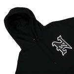 Neighborhood College-S LS. CO Hooded Sweatshirt Black Detail view 3 | Gate