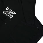 Neighborhood College-S LS. CO Hooded Sweatshirt Black Detail view 4 | Gate