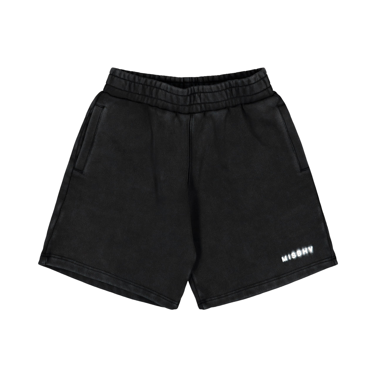 MISBHV Community Shorts Washed Black Shorts 230M353 Detail View 1 | GATE