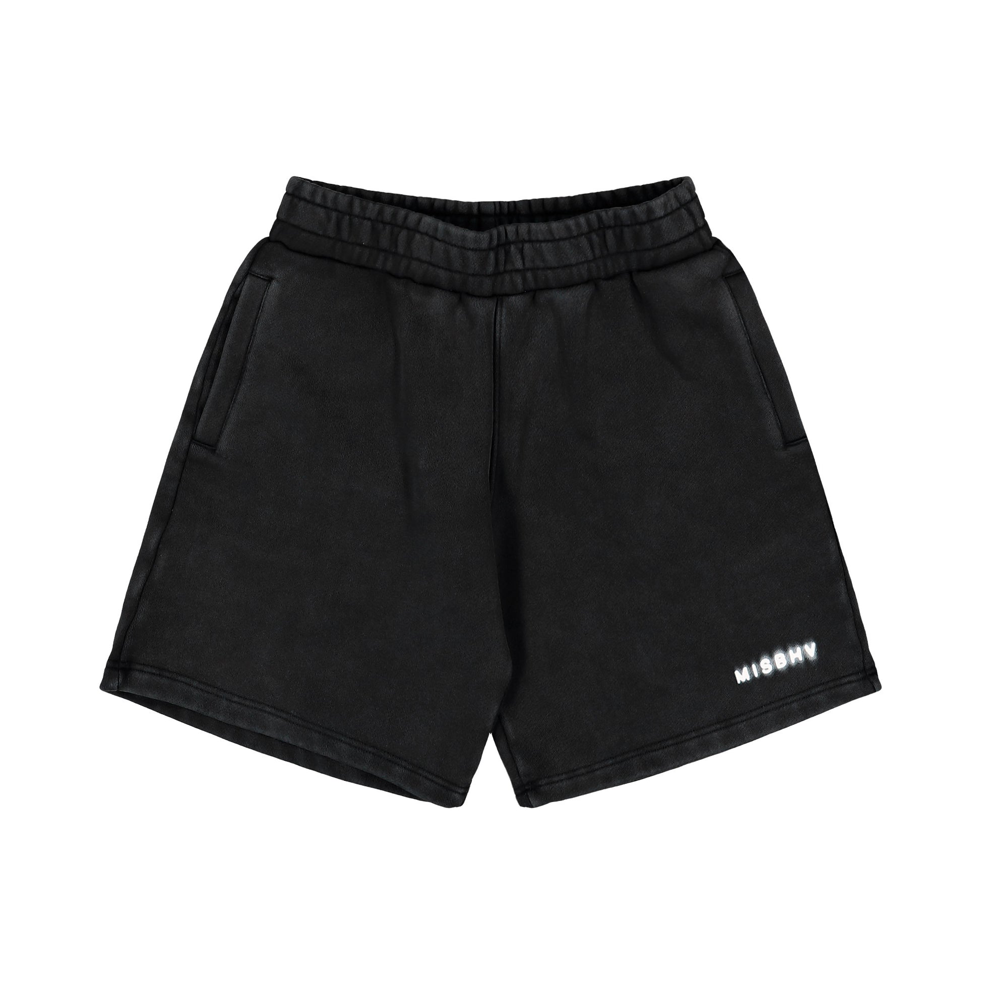 MISBHV Community Shorts Washed Black Shorts 230M353 Detail View 1 | GATE