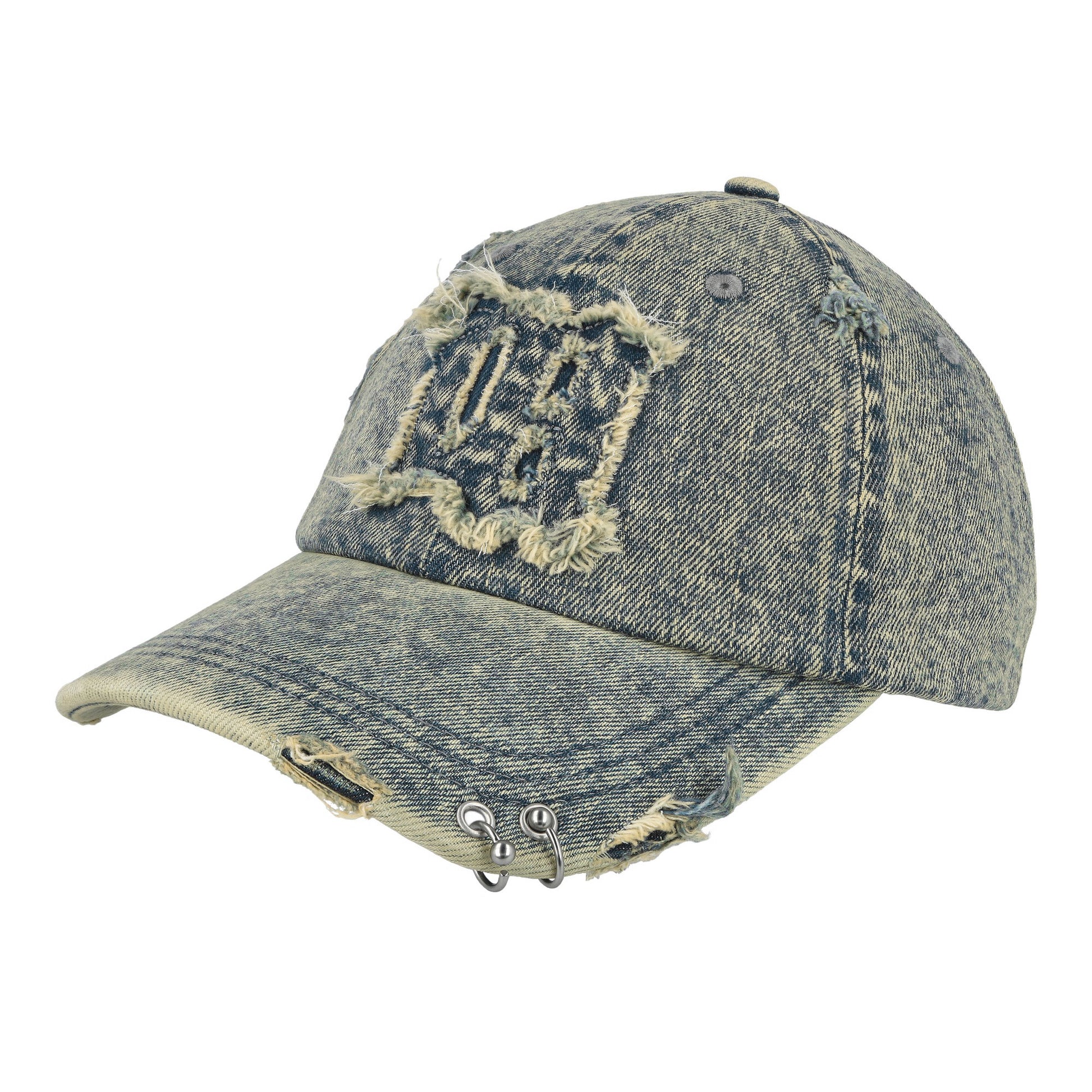 MISBHV Sunset Denim Cap Blue Caps 231EY500 Detail View 1 | GATE