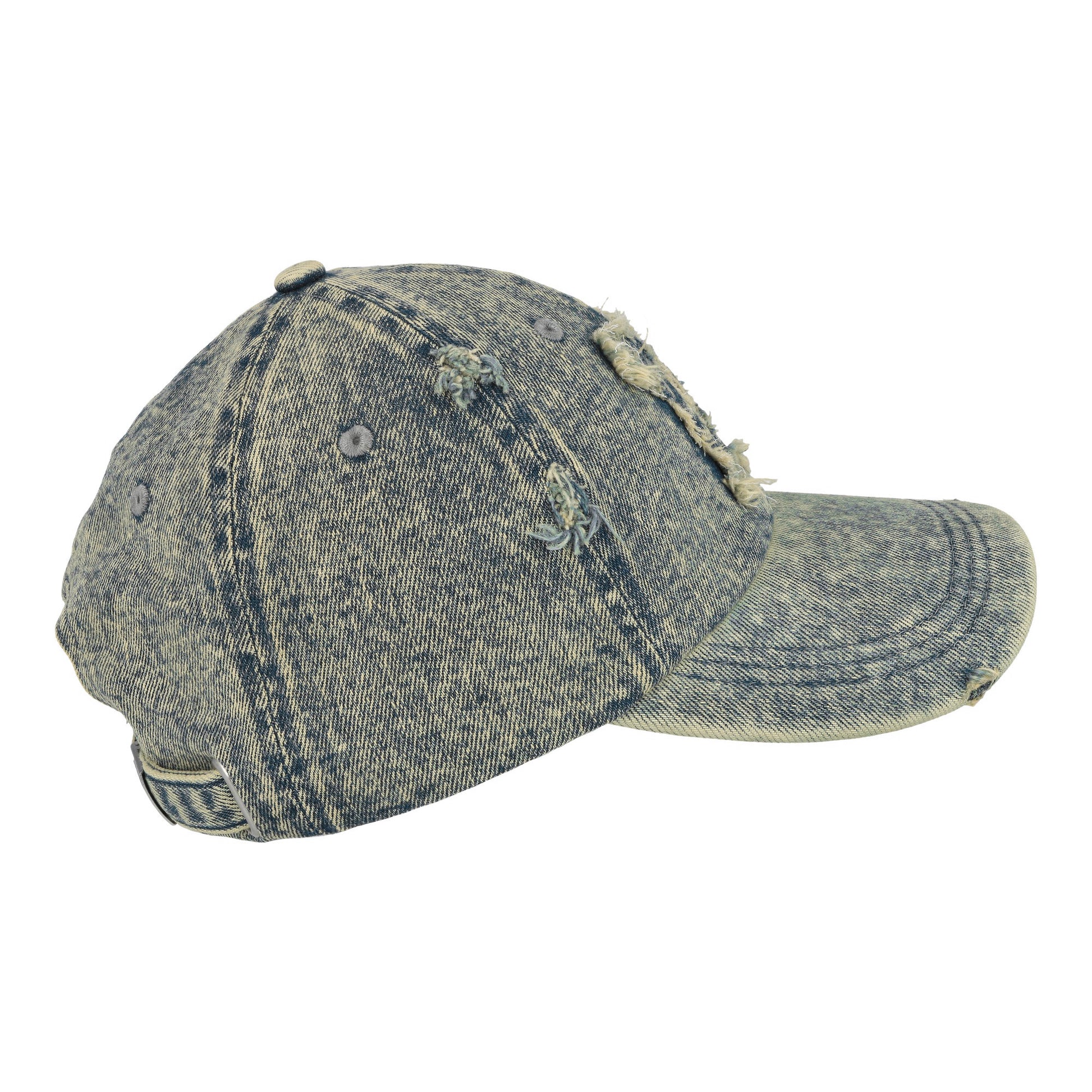 MISBHV Sunset Denim Cap Blue Caps 231EY500 Detail View 3 | GATE