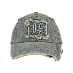 MISBHV Sunset Denim Cap Blue Caps 231EY500 Detail View 4 | GATE