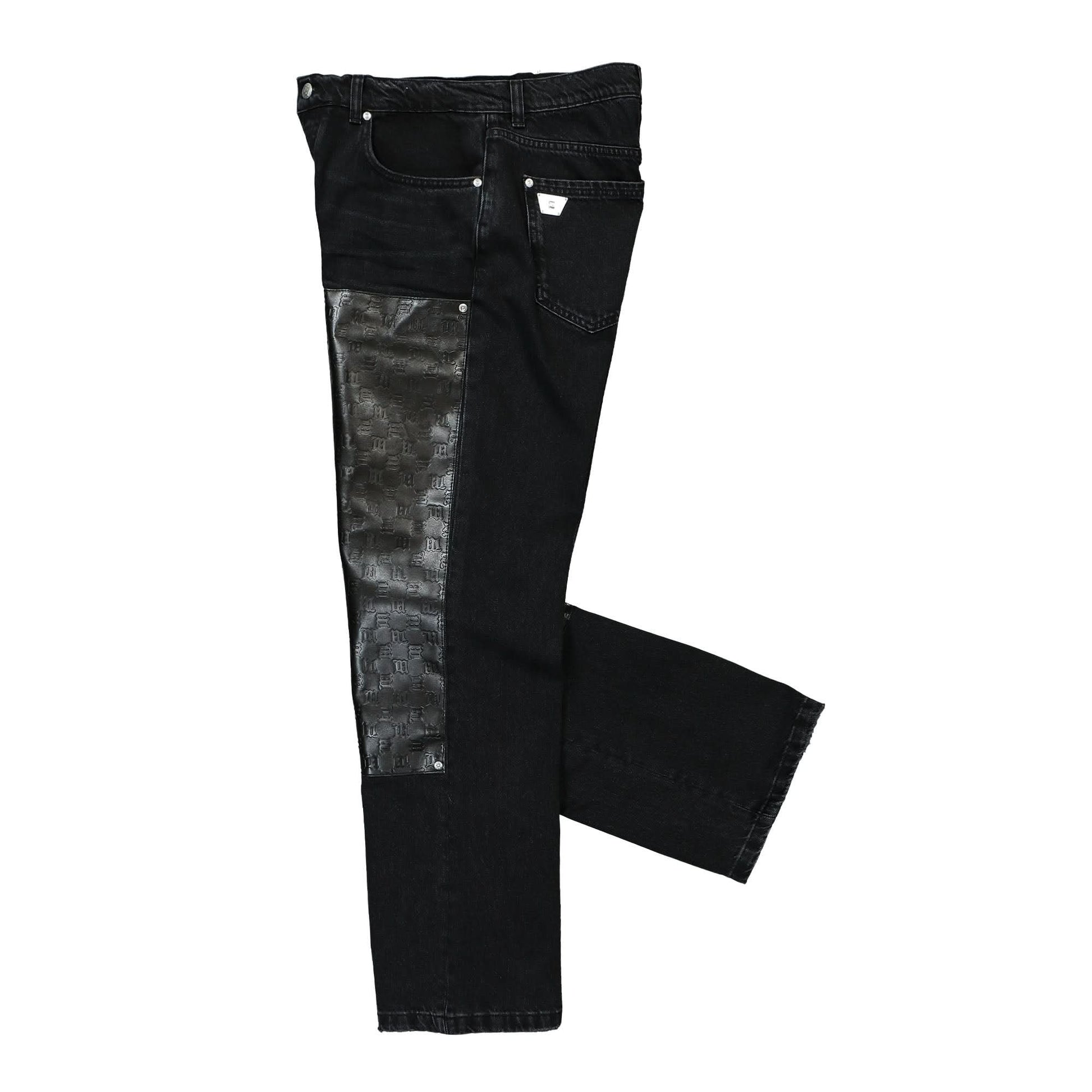 MISBHV Dark Room Carpenter Trousers Black Detail view 3 | Gate