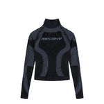 MISBHV Sport Longsleeve Muted Black Longsleeves 231W538 Detail View 1 | GATE