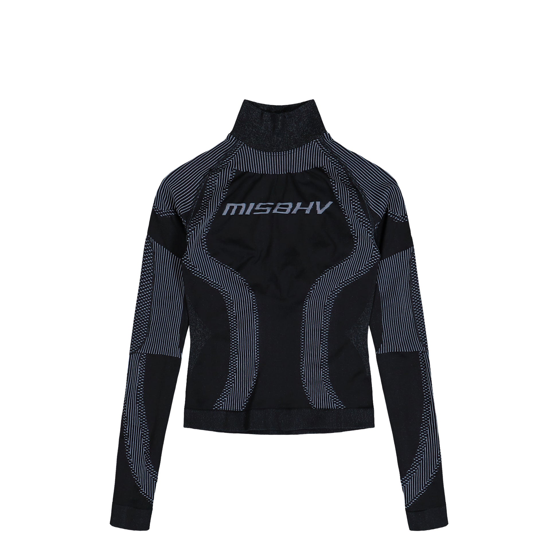 MISBHV Sport Longsleeve Muted Black Longsleeves 231W538 Detail View 1 | GATE