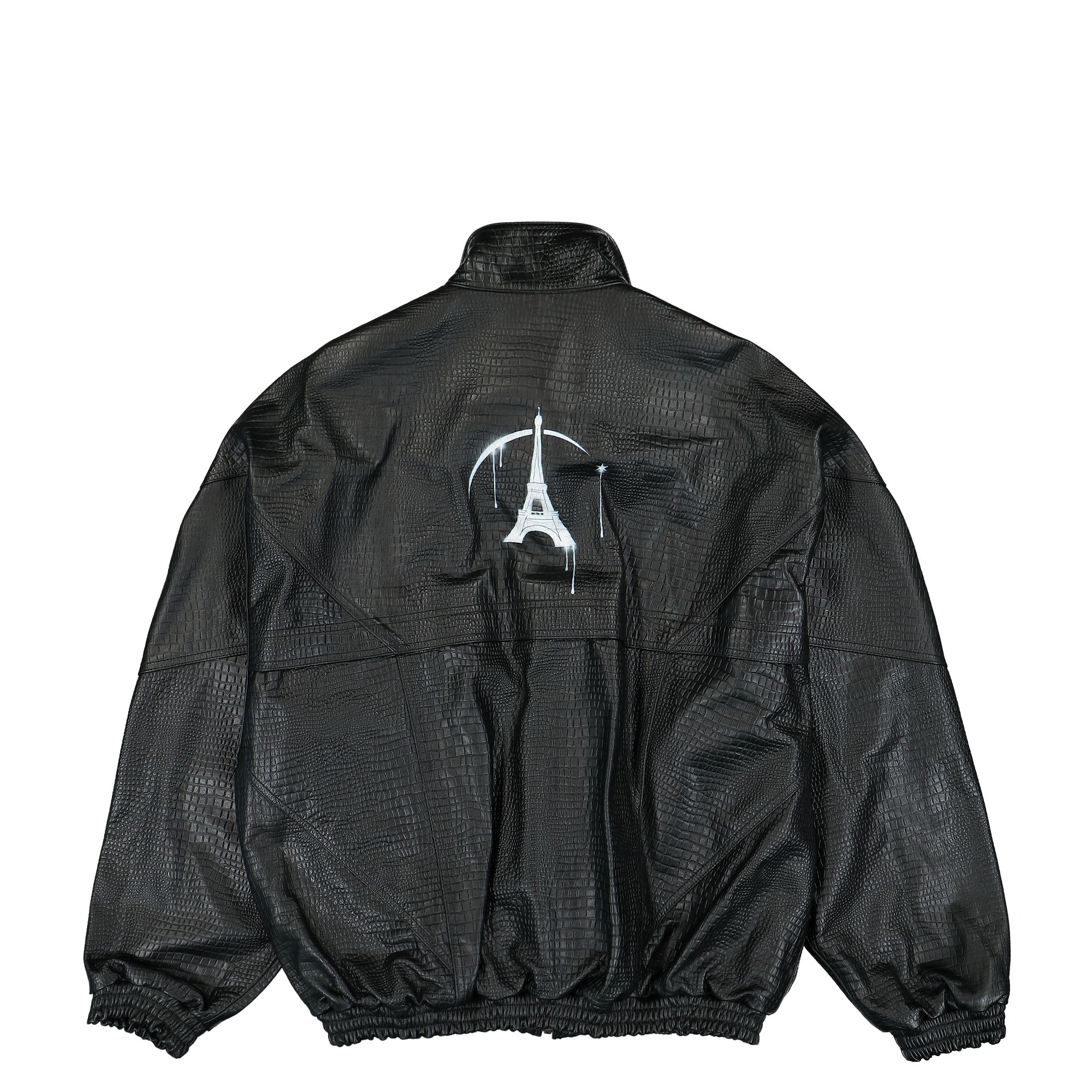 Doublet Embossed Leather Track Jacket (23AW03BL167) | GATE