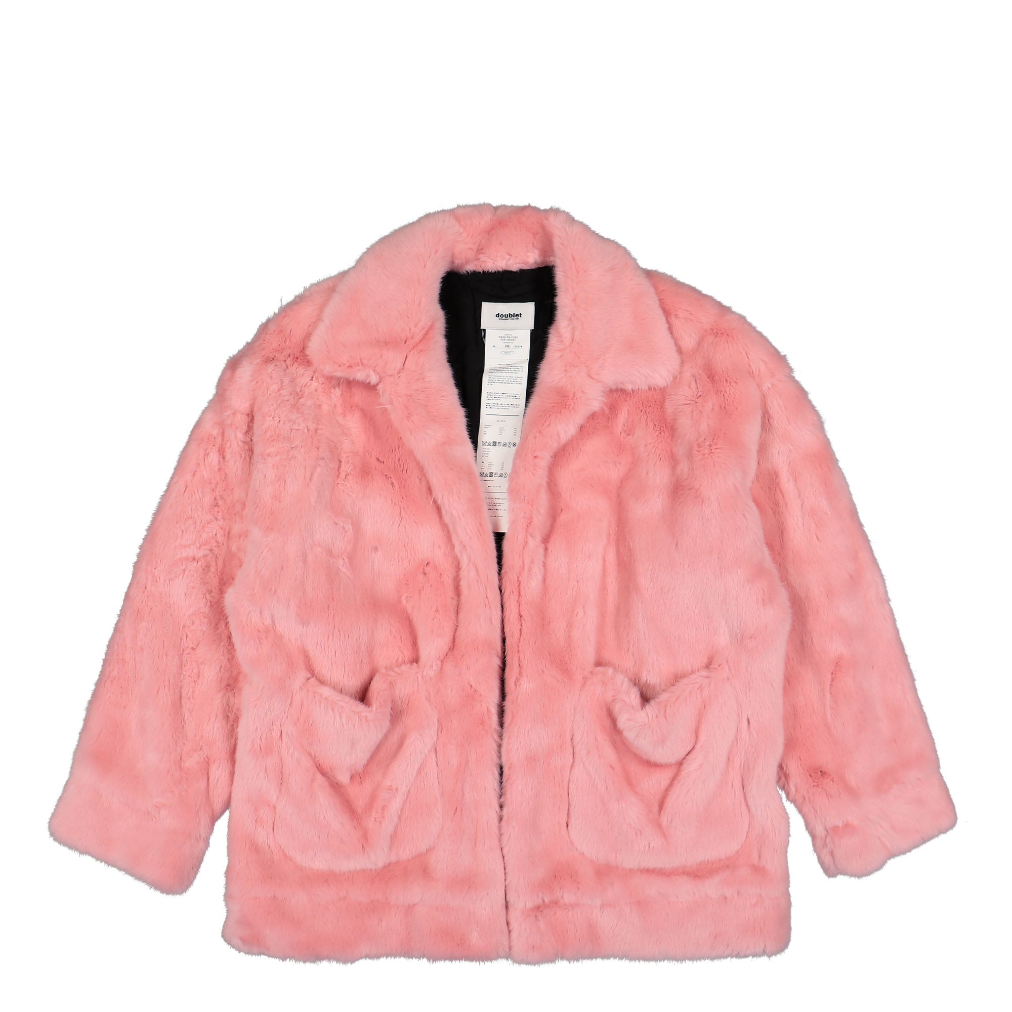 Doublet Hand-Painted Fur Jacket (23AW05BL168) | GATE