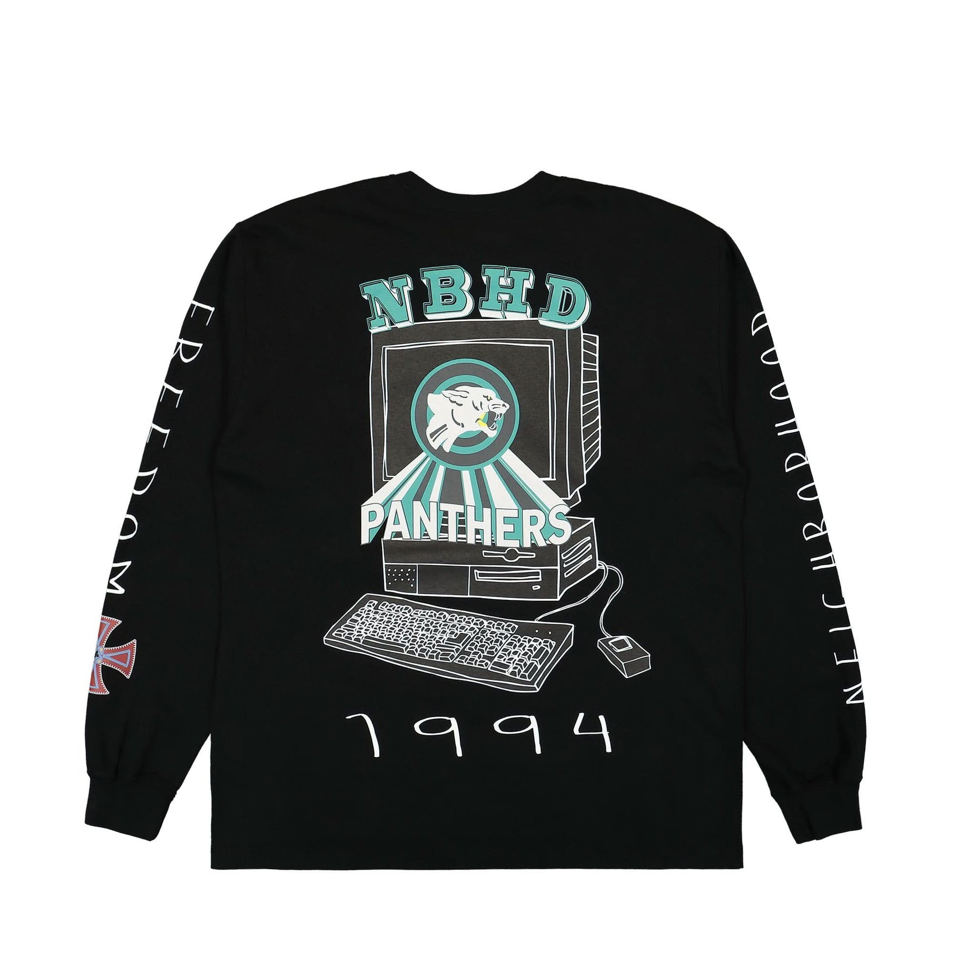 Neighborhood NH. LS-10 Tee Black Detail view 2 | Gate
