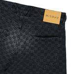 Jacquard Denim Monogram Trousers