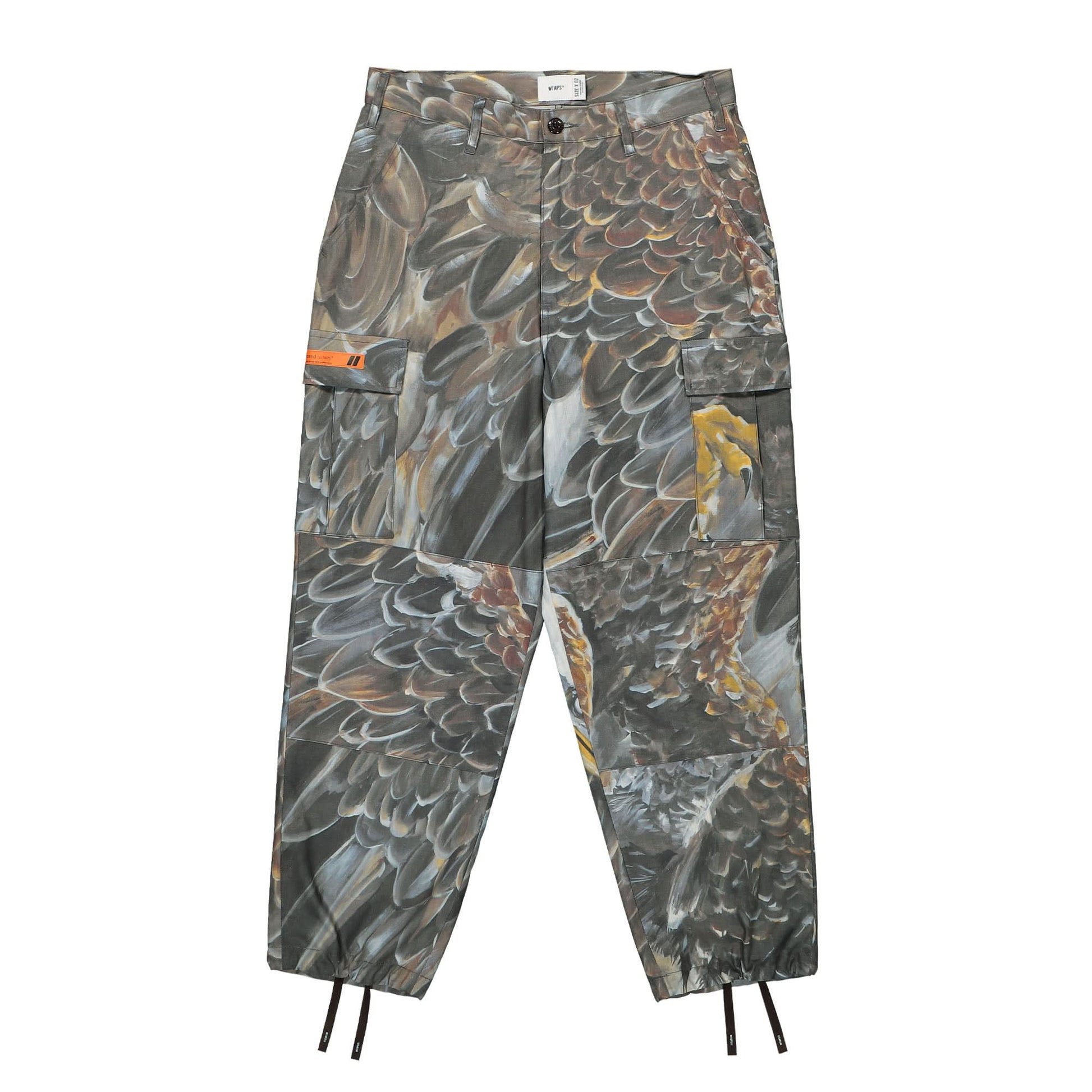 WTAPS MIL T9602 / Trousers / Cotton. Ripstop. Wed Camo. Identity Multicolor Detail view 1 | Gate