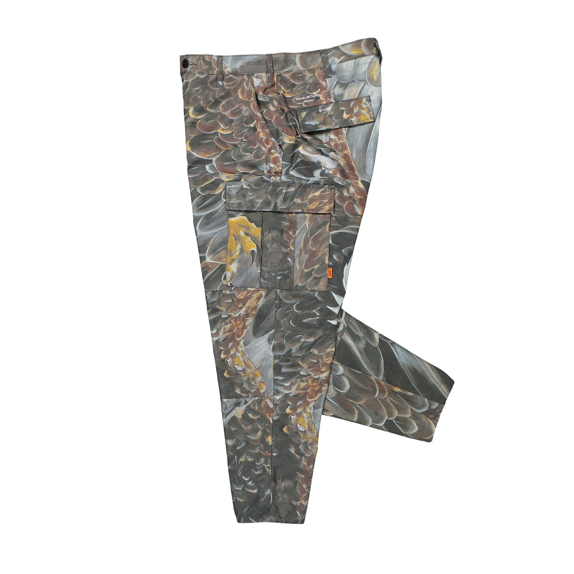 WTAPS MIL T9602 / Trousers / Cotton. Ripstop. Wed Camo. Identity Multicolor Detail view 3 | Gate