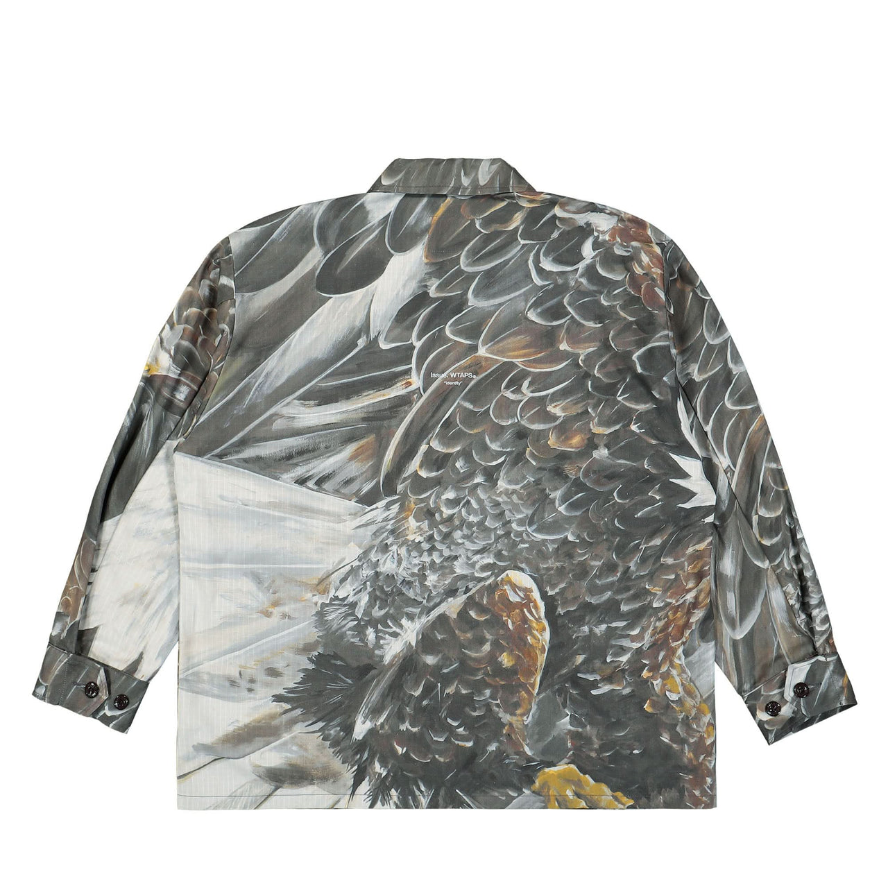 WTAPS JMOD 02 / LS / Cotton. Ripstop. Wed Camo. Identity Multicolor Detail view 1 | Gate