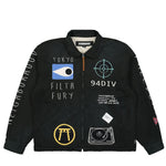 Neighborhood Savage Souvenir Jacket Black Detail view 1 | Gate