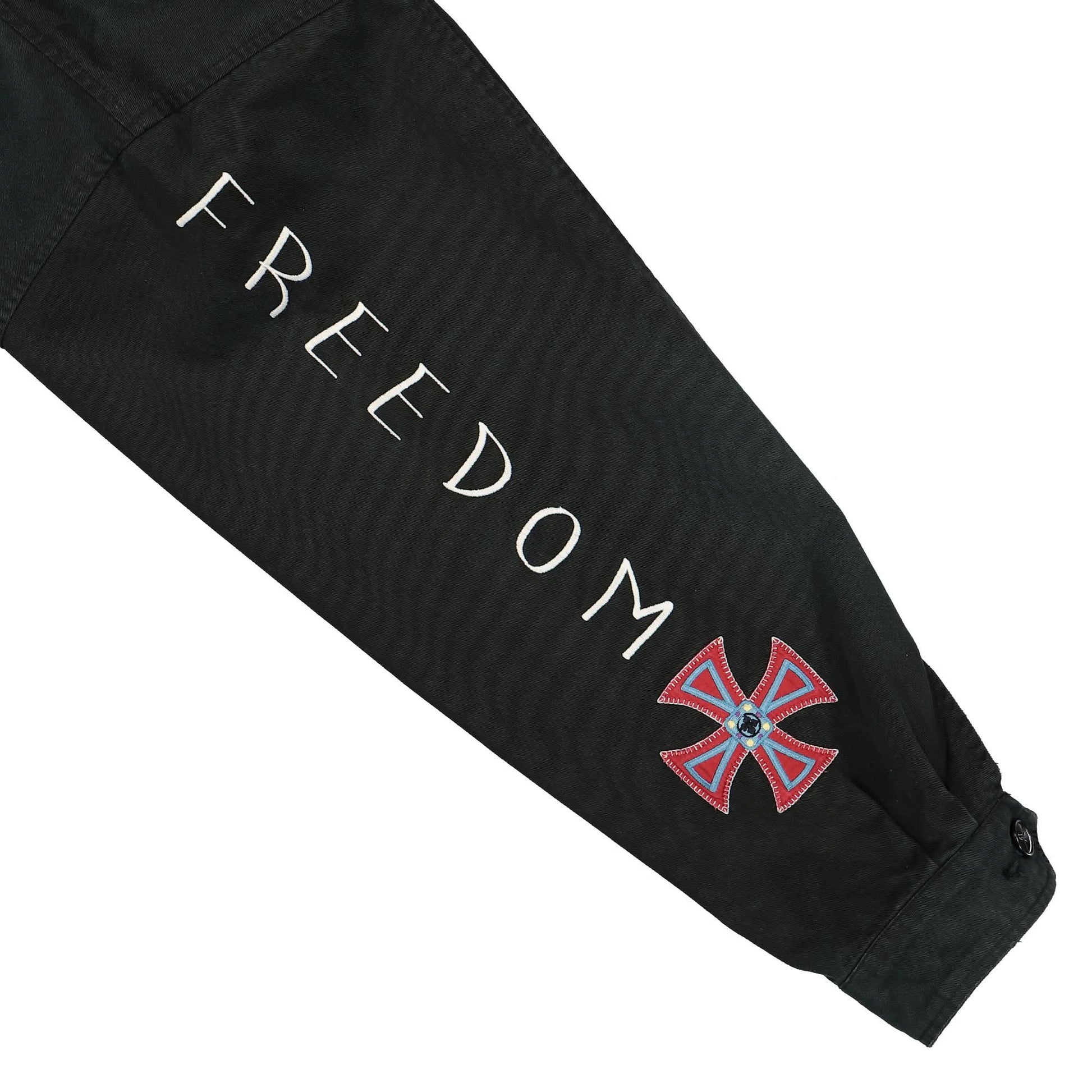 Neighborhood Savage Souvenir Jacket Black Detail view 6 | Gate