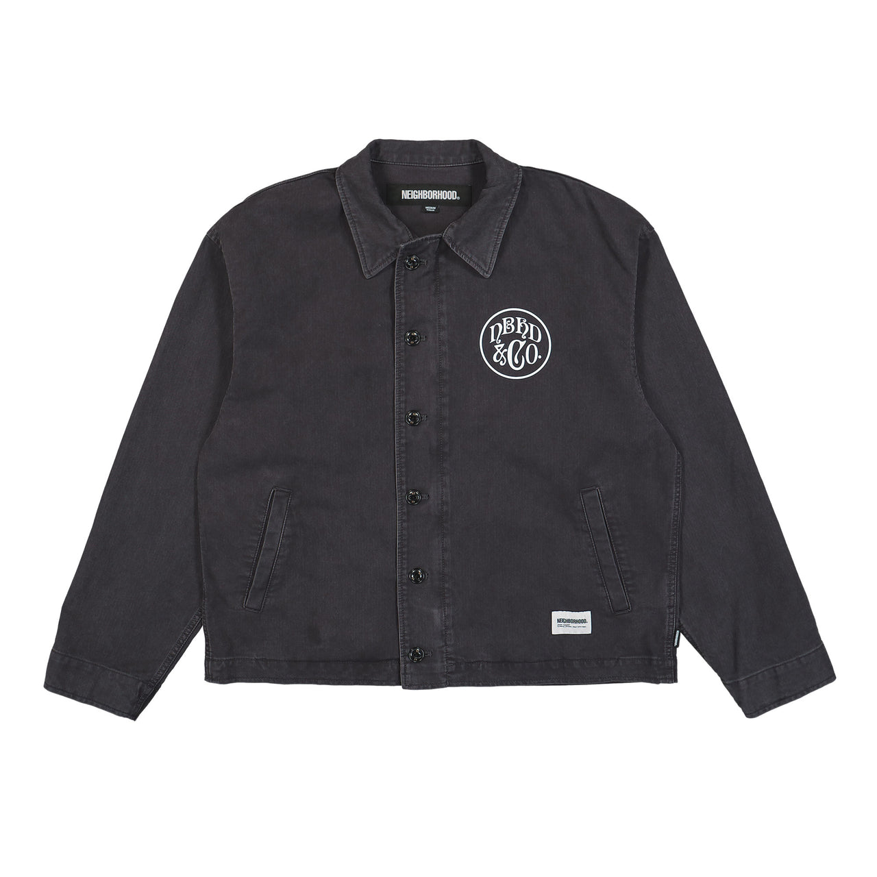 Neighborhood A-2 Utility Jacket Black Detail view 1 | Gate