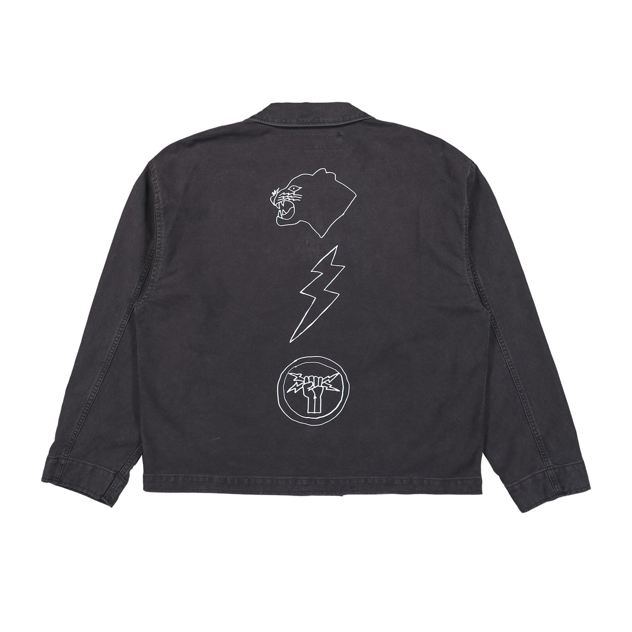 Neighborhood A-2 Utility Jacket Black Detail view 1 | Gate