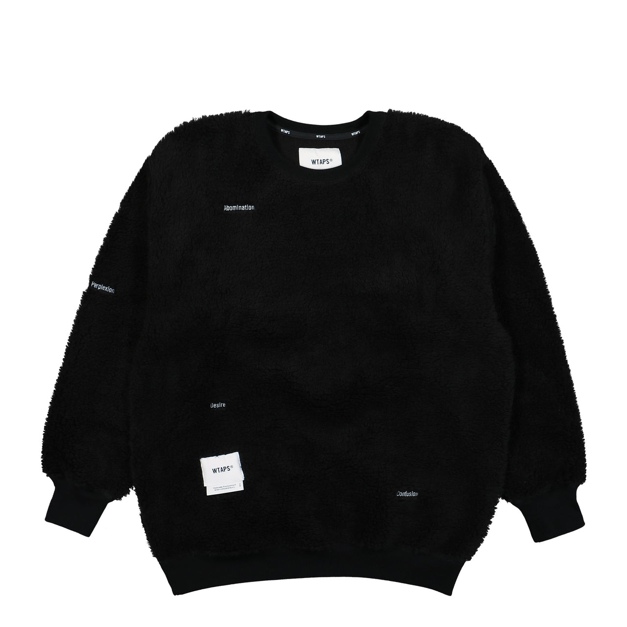 WTAPS BC / Sweater / POAC Black Detail view 1 | Gate