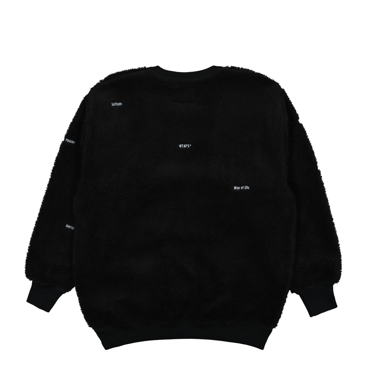 WTAPS BC / Sweater / POAC Black Detail view 1 | Gate